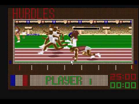 The Carl Lewis Challenge (Psygnosis) - Amiga gameplay