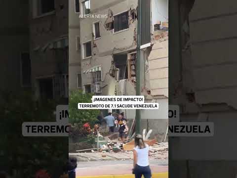 Video Así fue el fuerte terremoto de 7.1 que remeció Venezuela El Comercio