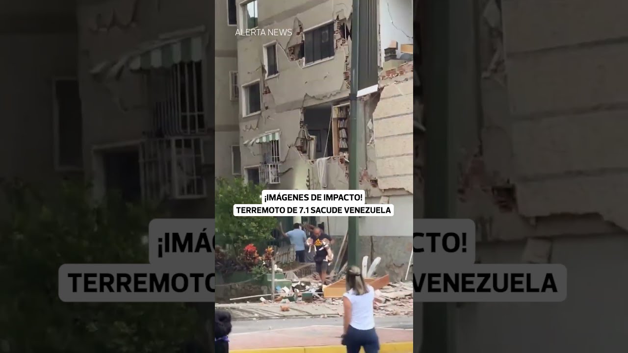 Así fue el fuerte terremoto de 7.1 que remeció Venezuela | El Comercio
