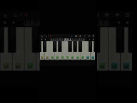 خليك معايا تعليم عزف   بطيئ مع النوتات 