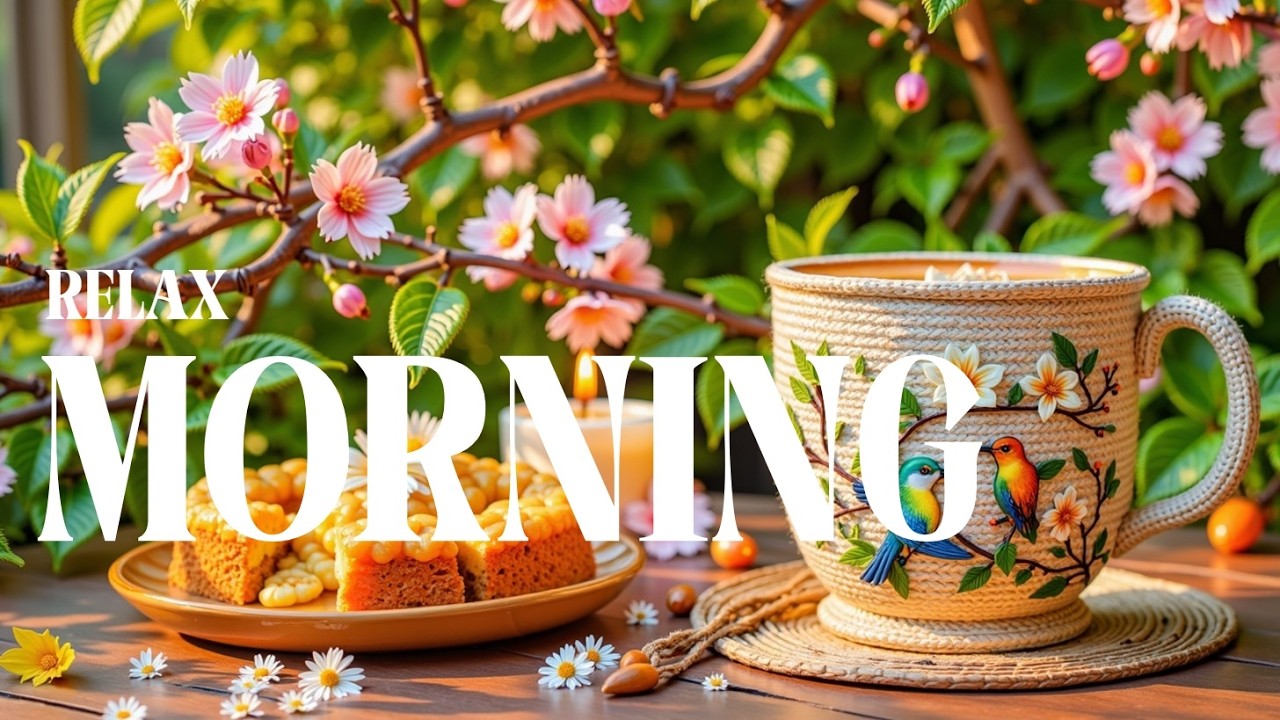 Уютная Босса Джаз Музыка для Кафе: Счастливые Звуки для Вашего Весеннего Кофе-Брейка