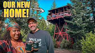 We Left Our Van for a Remote Fire Lookout Tower