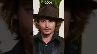 Evolution of Johnny Depp // 1963 - 2023 #evolution #johnnydepp #shorts