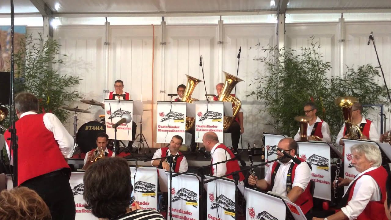 Gasterländer Blasmusikanten - Babulka - Trompetensolo mit Klarinetten-Eklat