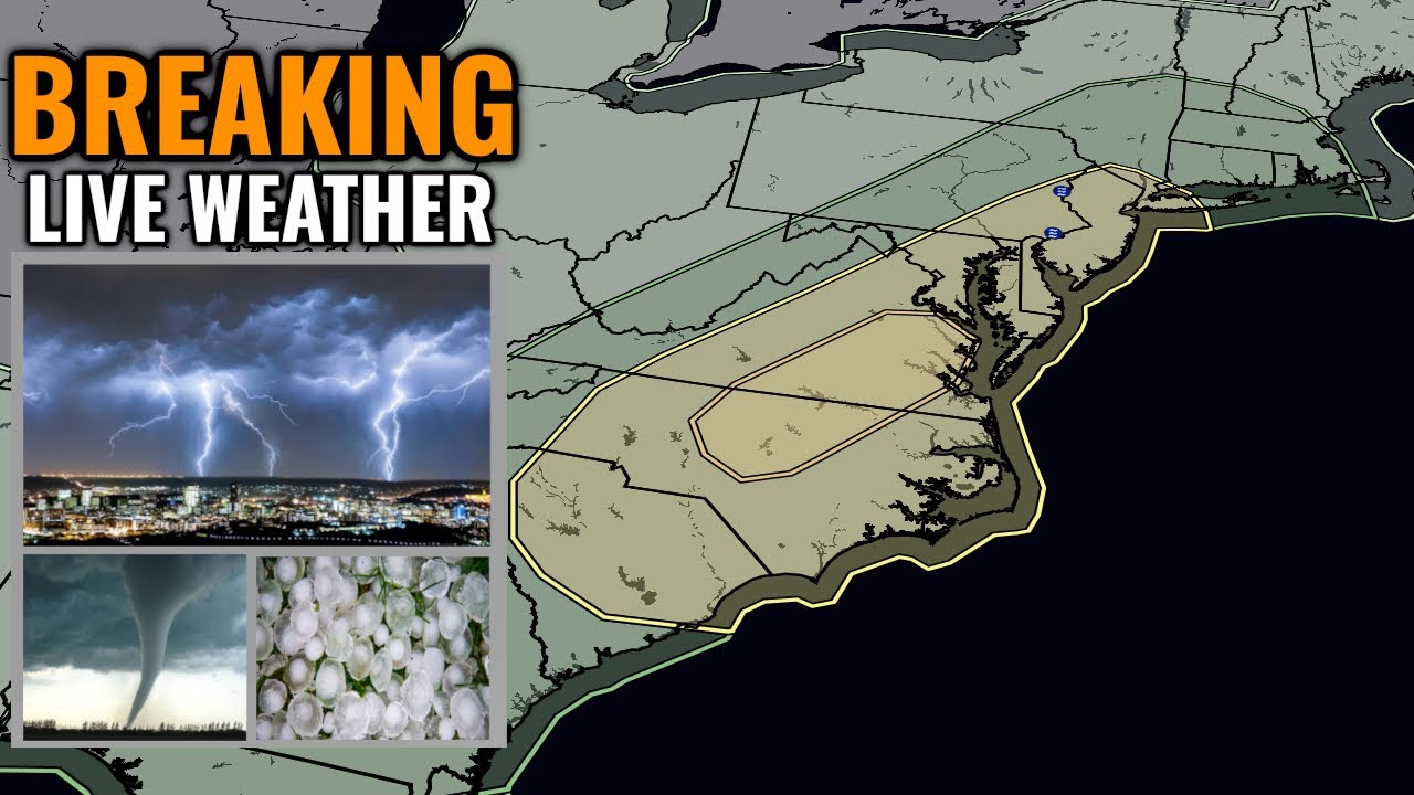LIVE 🔴 Breaking Severe Weather! (Mid-Atlantic) - YouTube