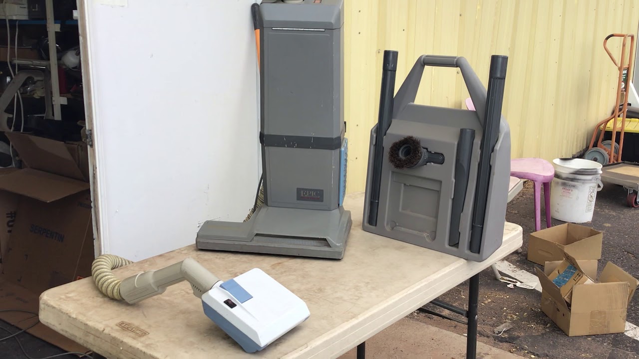 Electrolux Epic 3500 SR Upright Vacuum Cleaner with Attachments - YouTube