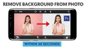 How to remove background in PS touch | Photoshop hair cutting tutorial