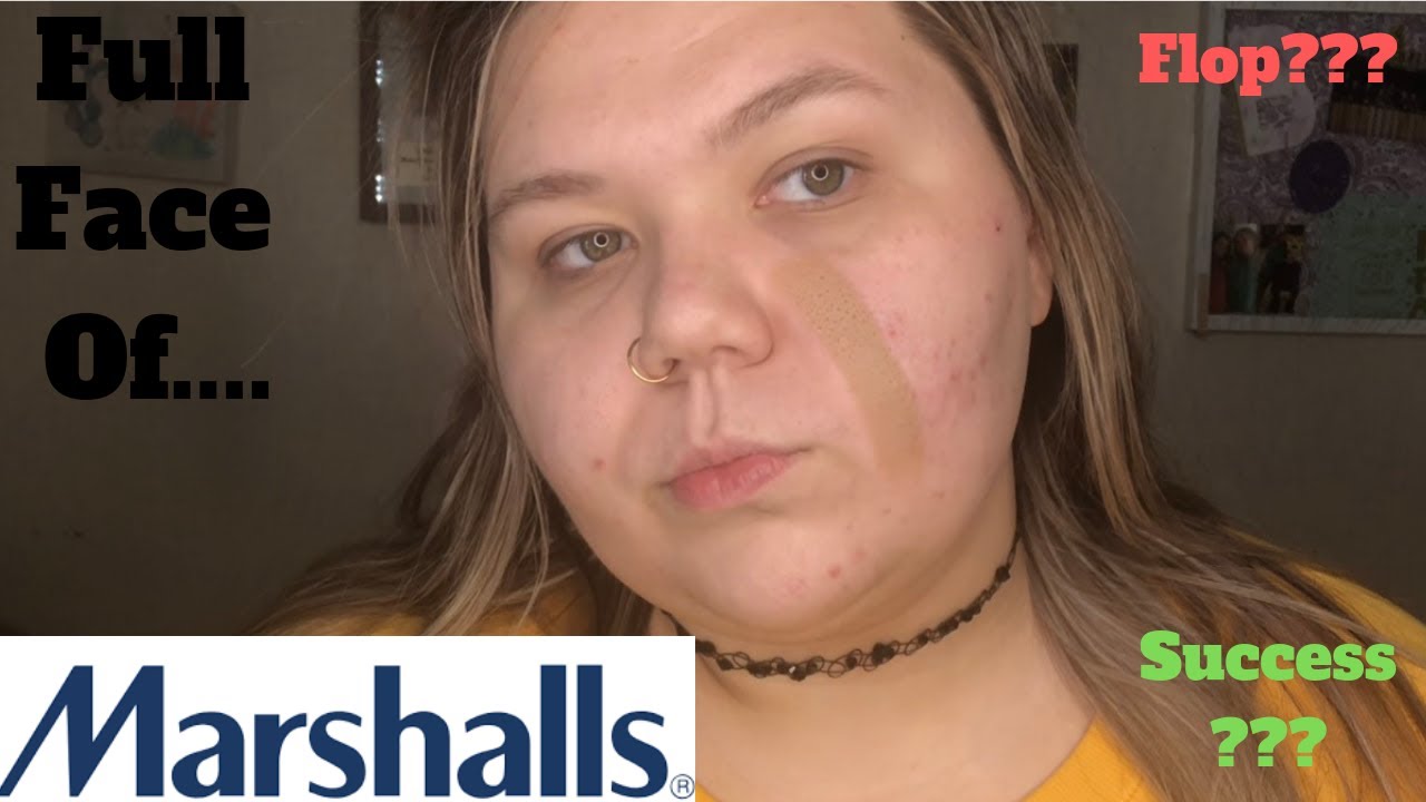 Full Face Of ONLY MARSHALLS MAKEUP!!