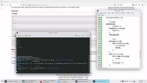 Codeforces Round 1070 (Div. 2) rated contest screencast (no audio, A-C solved)