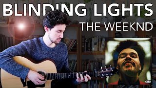 Blinding Lights - The Weeknd | Acoustic Guitar Cover (fingerstyle) Resimi