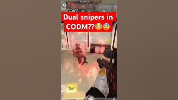 2 snipers in codm? #codm #codmobile #callofdutymobile #callofduty #clips #fypシ゚ #cod #gaming #viral