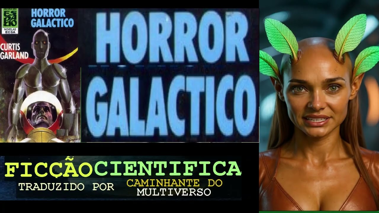 BOLSI9LIVRO DE FICÇÃO CIENTIFICA NARRADO  HORROR GALATICO 