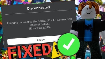 How To Fix Roblox Error Code 279 (EASY) - Roblox Failed ||