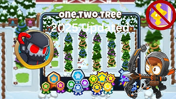 🔥 One Two Tree [Hard Standard] Guide | No Monkey Knowledge - BTD6 (2025 Updated) 🔥