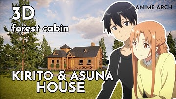 KIRITO House in 3D | Sword Art Online House | 3D DESIGN