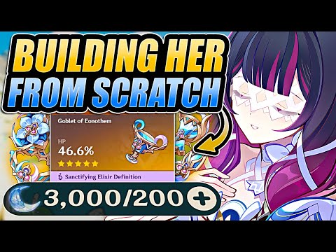 I Spent 3 000 Resin To Build The PERFECT Columbina Genshin Impact 