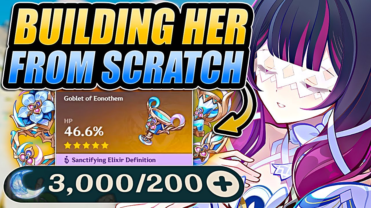 I Spent 3,000 Resin to Build the PERFECT Columbina (Genshin Impact)