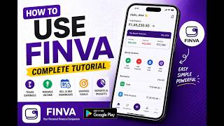 How to Use FINVA – Complete Expense Tracker App Tutorial
