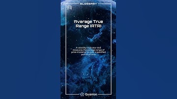 #quanion #glossary Average True Range (ATR) #atr #averagetruereturn #shorts