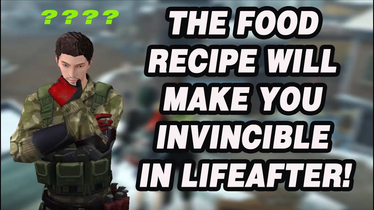 The Best Food Recipe for PVP, TRAP INFECTION and INVASION in Lifeafter 2023