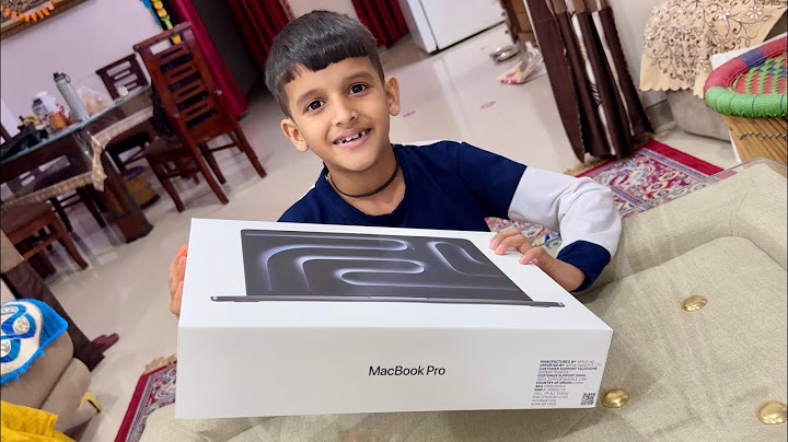 Kunali Unboxing New MacBook 😍