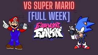 Friday Night Funkin Mod Showcase Vs Mario And Sonic [Full Week]