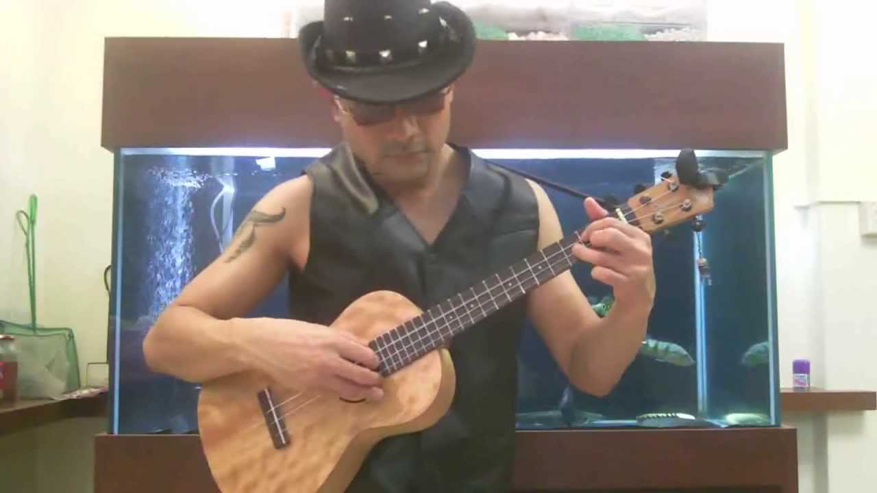 Blood Money Jon Bon Jovi Fingerstyle Baritone Ukulele YouTube