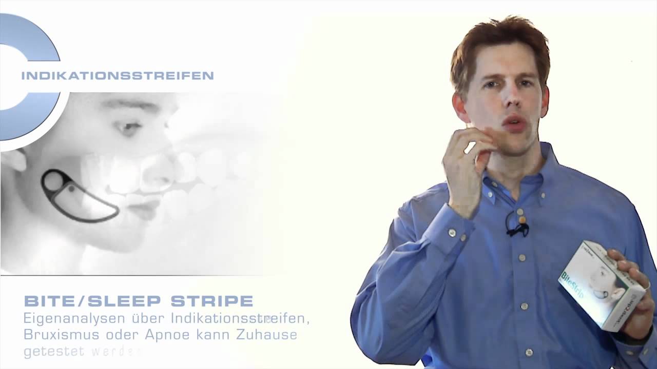 Messstreifen für Apnoe und Zähneknirschen