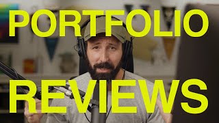 Looking to improve your portfolio? WATCH THESE PORTFOLIO REVIEWS!