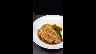 Chicken Breast 🍗🥬 💛 With Mashed Potatoes And Kale #Asmr #Recipe #Giallozafferanolovesitaly
