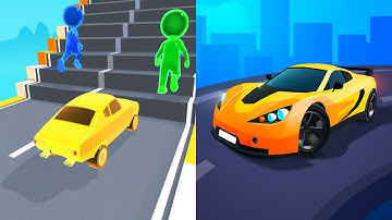 Shape shifting VS Race Master 3D  - All Level Gameplay Android iOS Ep19