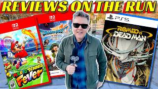 MARIO TENNIS FEVER / DRAGON QUEST VII REIMAGINED / ROMEO IS A DEAD MAN - Reviews on The Run
