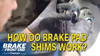 How Do Brake Pad Shims Work?