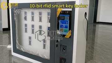 Automatic smart key management solution RFID intelligent key locker cabinet management system