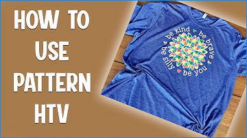 How to Use Pattern HTV for Beginners