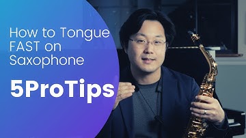 How to tongue FAST on saxophone【5 Pro Tips 】