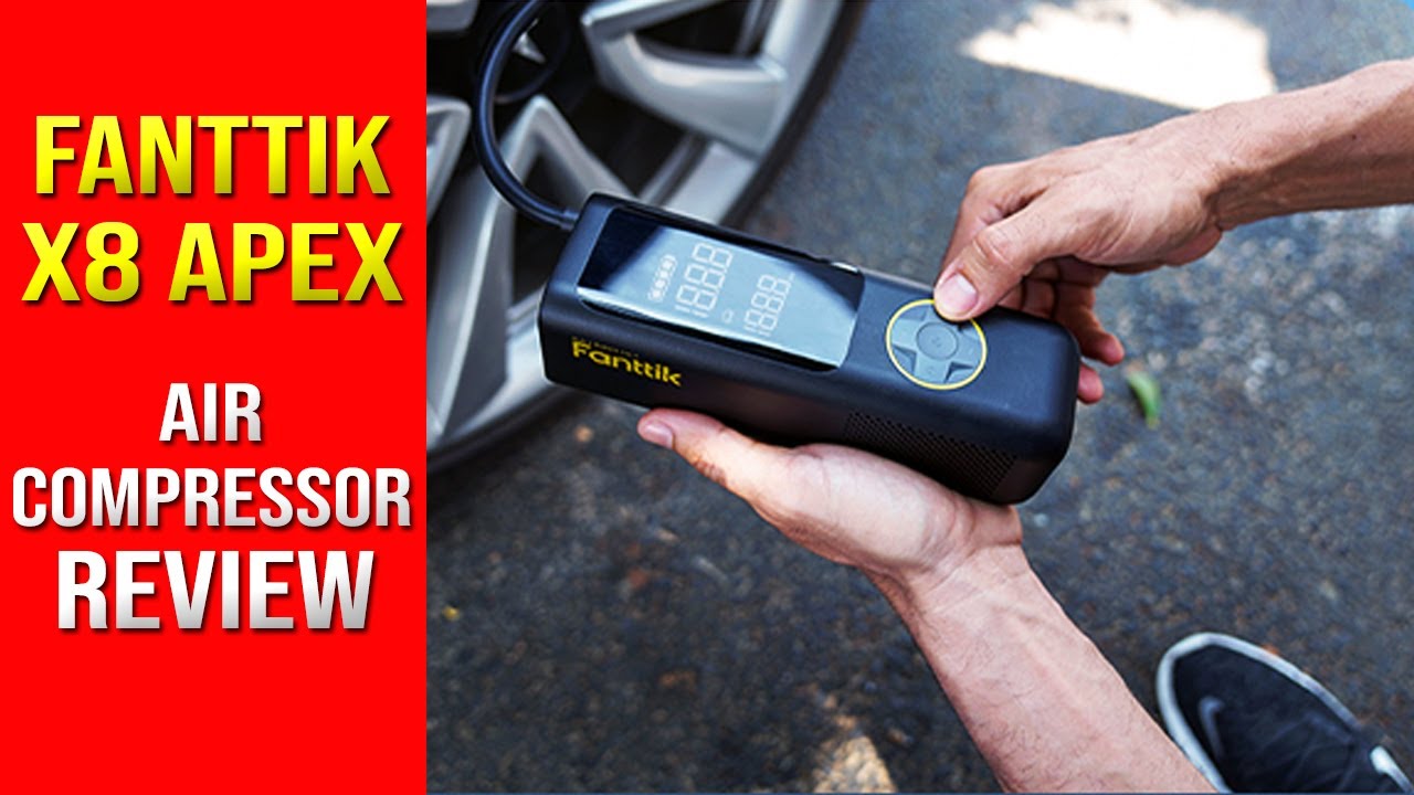 Fanttik X8 Apex Portable Air Compressor Review (Rechargeable Tire