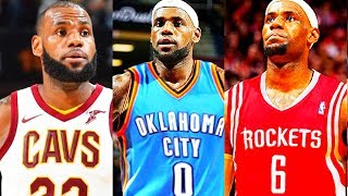 LeBron James Leaves Cleveland Cavaliers and Joining Thunder, Rockets, Warriors, Lakers, Spurs