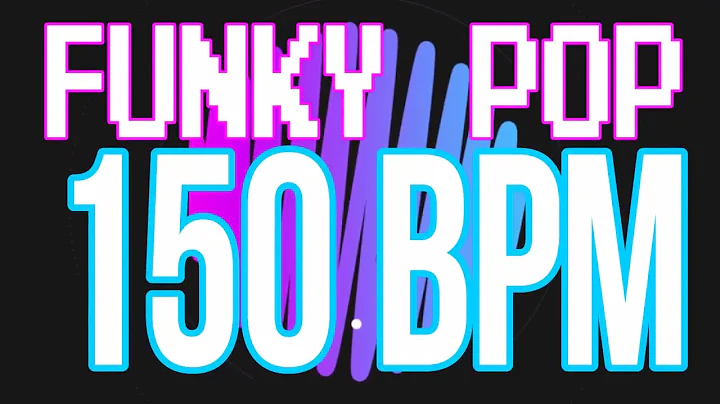 150 BPM - Funky Pop 1 - 4/4 Drum Track - Metronome - Drum Beat