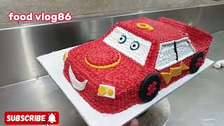 car theme birthday cake car cake design amazing cake Food vlog86