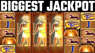 BIGGEST JACKPOT EVER - Eye Of Horus Megaways Jackpot (UK Bookies Slots Online)