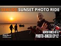 Seaside Sunset Photo Lessons. A Motorbike Ride By The Sea - [Mike Browne Photo Biker 12]