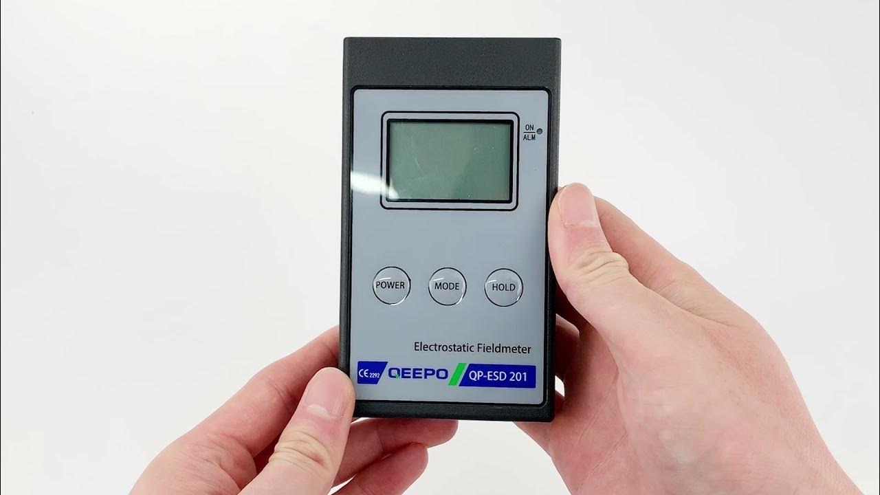 Device to measure static electricity YouTube