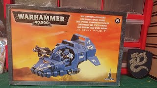 Ретро огляд Warhammer - Space Marine Land Speeder #wh40k #warhammer #wargaming #wh40k