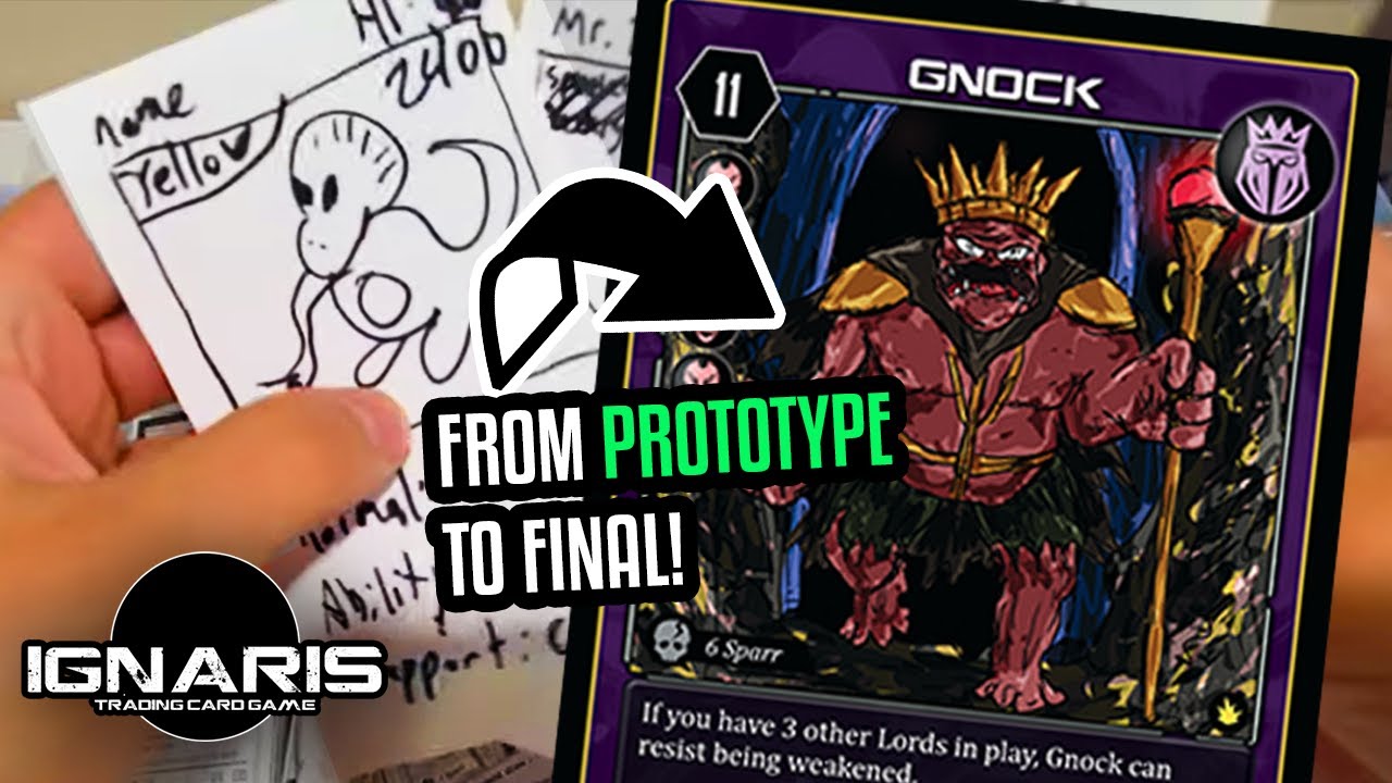 Ignaris How I designed THIS! Ignaris PROTOTYPE Cards Evolution! - YouTube