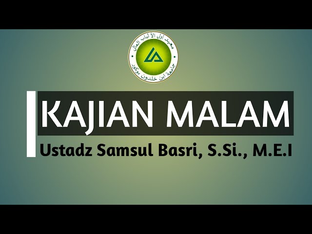 Spirit Of Hijrah - Ust. Dr. Samsul Basri, M.E.I class=