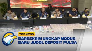 Bareskrim Bongkar Jaringan Judol Internasional Modus Deposit Pulsa - [Top News]