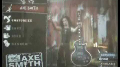 Guitar Hero: World Tour custom characters - Kirk Hammett (Metallica) and Al Jourgensen (Ministry)