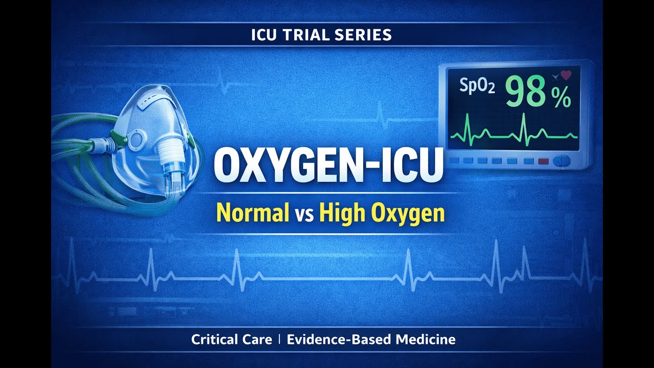 OXYGEN-ICU :Normal Oxygenation Versus Hyperoxia in the Intensive Care Unit (ICU) 