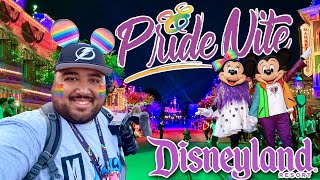 DISNEYLAND PRIDE NITE MADE ME EMOTIONAL! First Ever Disneyland Pride Event!
